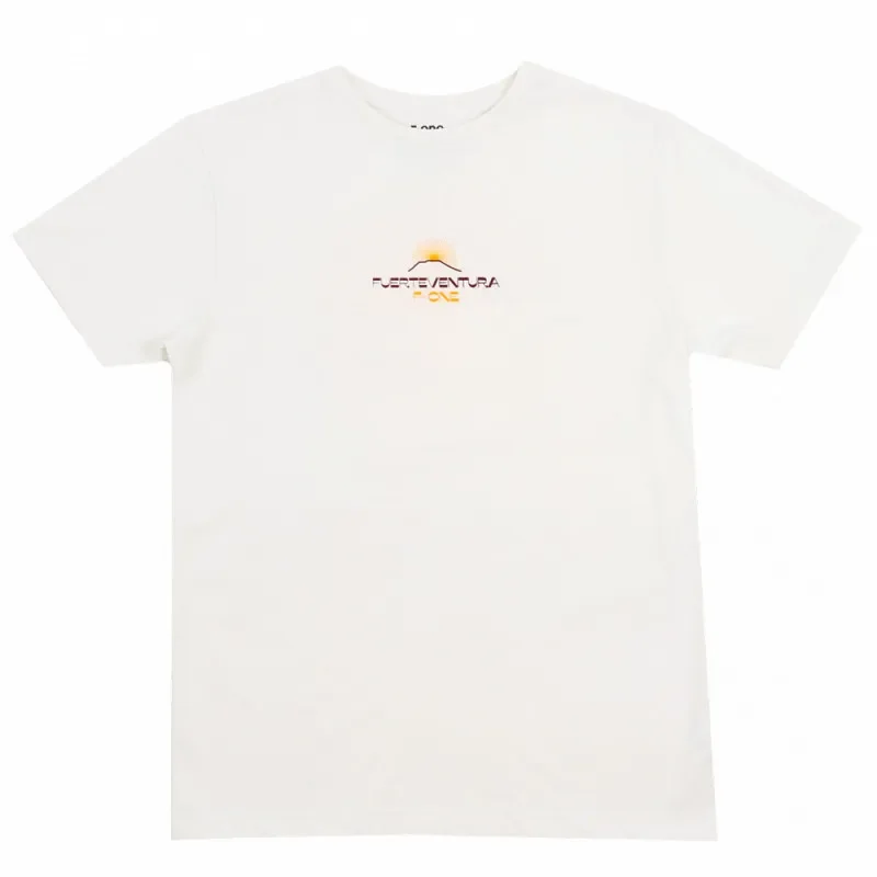 Bon Marché T SHIRT DESTINATION FUERTEVENTURA F ONE BLANC