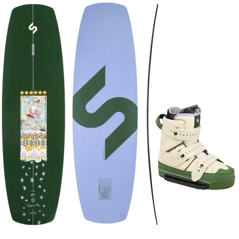 Quantité Limitée PACK WAKEBOARD SLINGSHOT 2025 COPYCAT + CHAUSSES COPYCAT