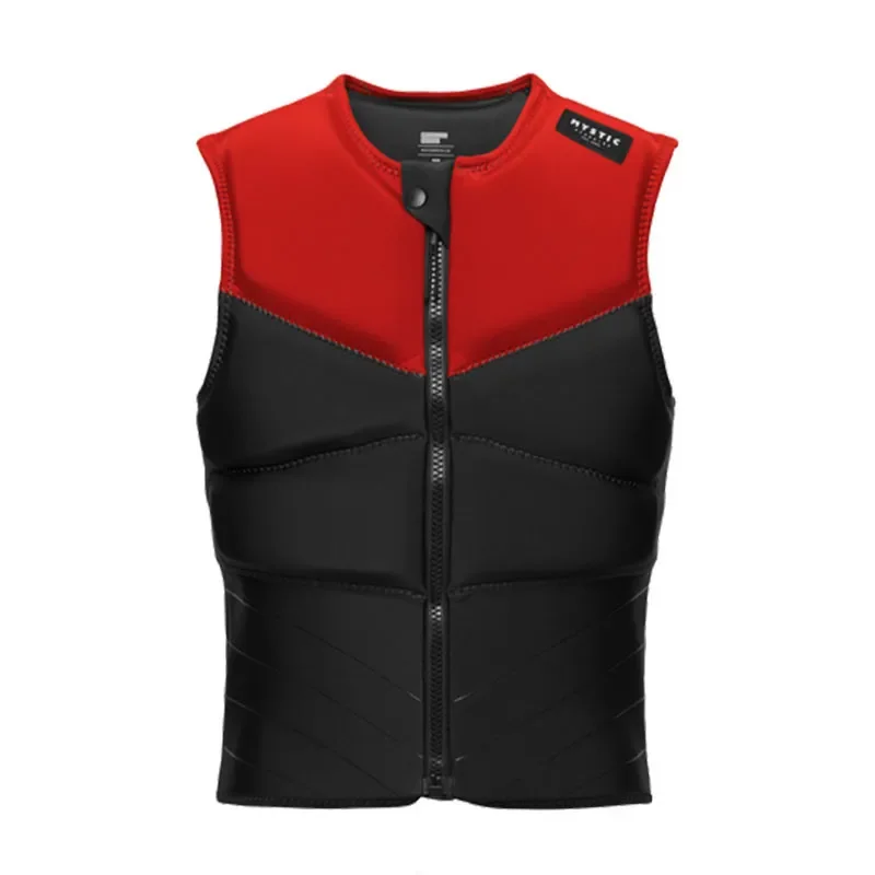 Prix Bas Gilet Impact MYSTIC Block Front Zip Rouge