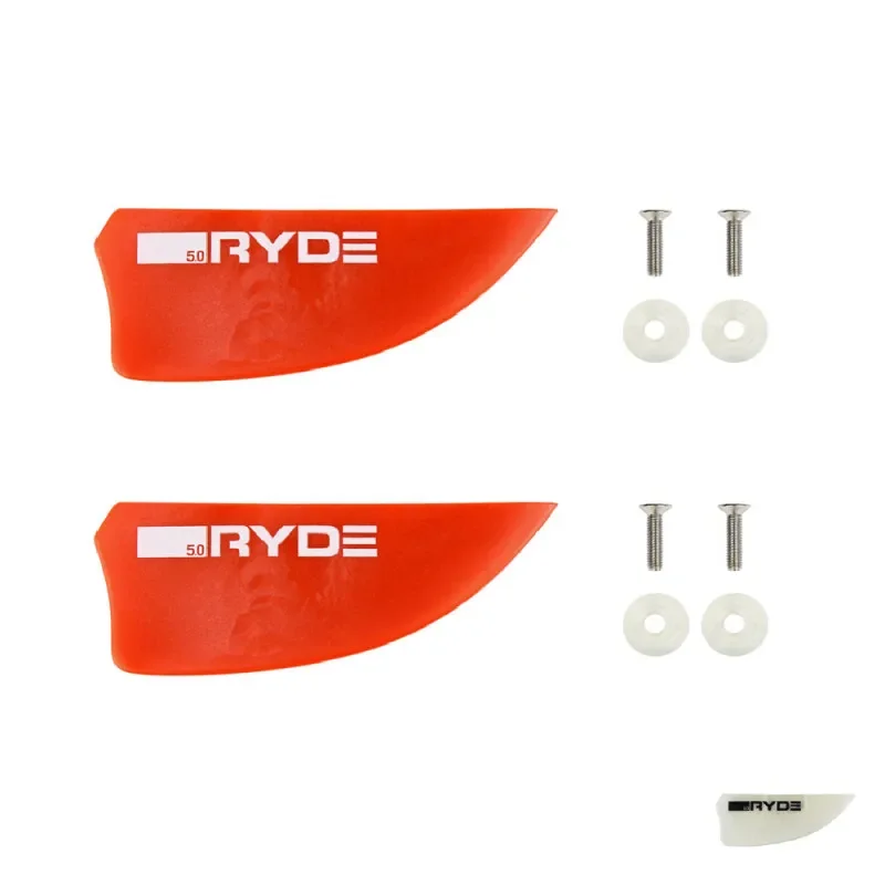 Satisfait Ou Remboursé LOT DE 2 AILERONS DE TWINTIP UNIVERSEL RYDE 5CM