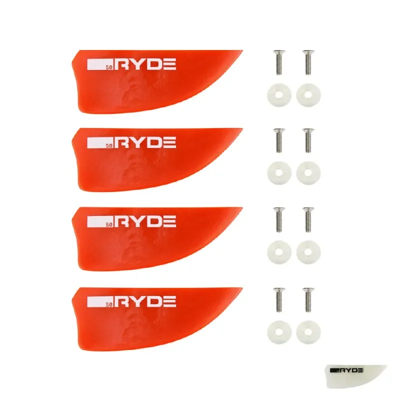 Commander Maintenant LOT DE 4 AILERONS DE TWINTIP UNIVERSEL RYDE 5CM