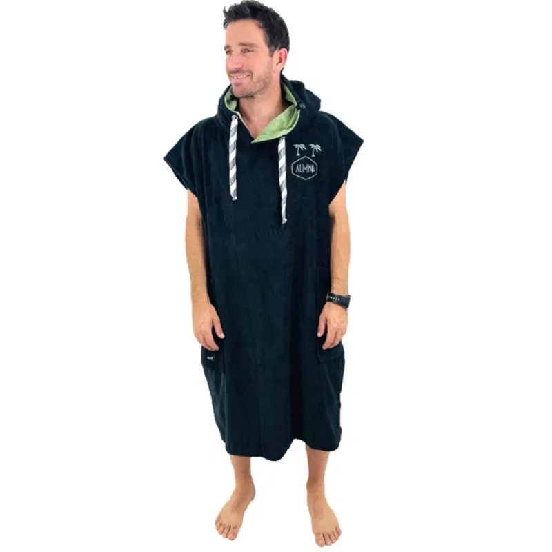 Commander Maintenant Poncho all-in flash kaki noir