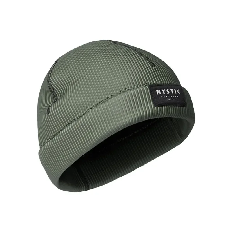 Bonnet mystic beanie neoprene 2mm dark olive Remise