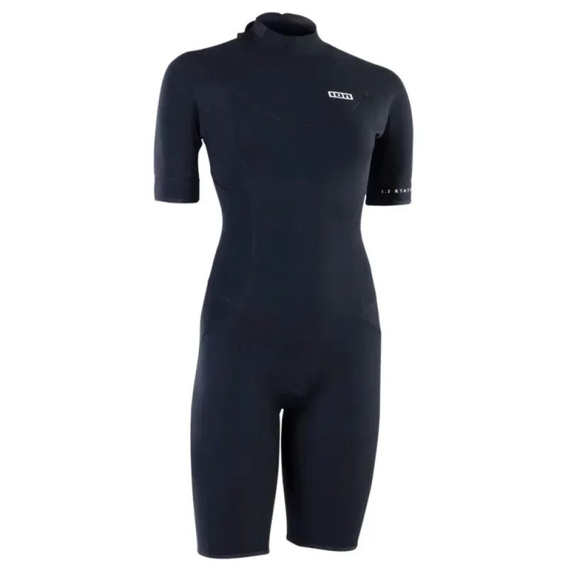 Shorty neoprene femme ion static 2-2 ss backzip noir Petit Prix