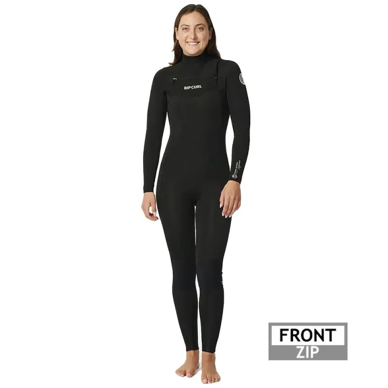 Prix Cassé Combinaison femme rip curl dawn patrol perf fz 3-2 noir