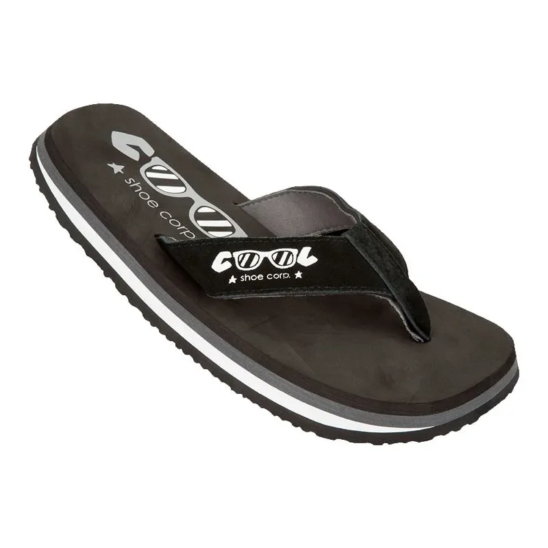 Tongs cool shoe original noir Offre Du Jour