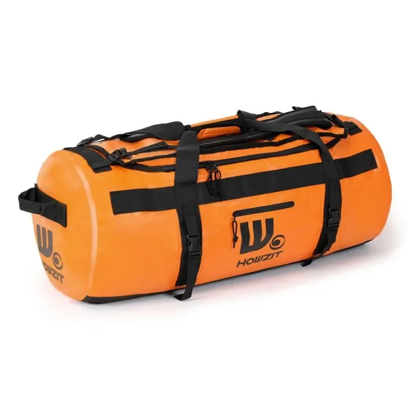 Expédié Aujourd'hui Sac de voyage etanche duffel bag 90l - howzit orange