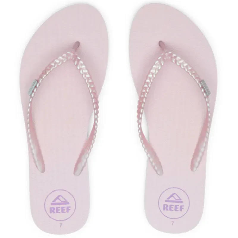 Promotion Saisonnière Tongs reef seaside twist cameo pink