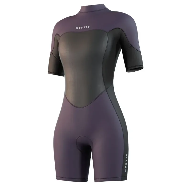 Top Vente Shorty neoprene femme mystic brand flatlock ss 3-2 backzip 2026 violet