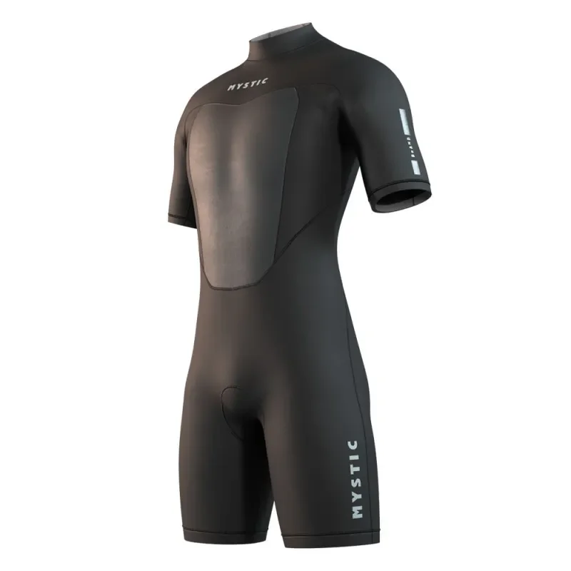 Nouvelle Collection Shorty Néoprène MYSTIC BRAND Flatlock 3/2mm SS Back Zip