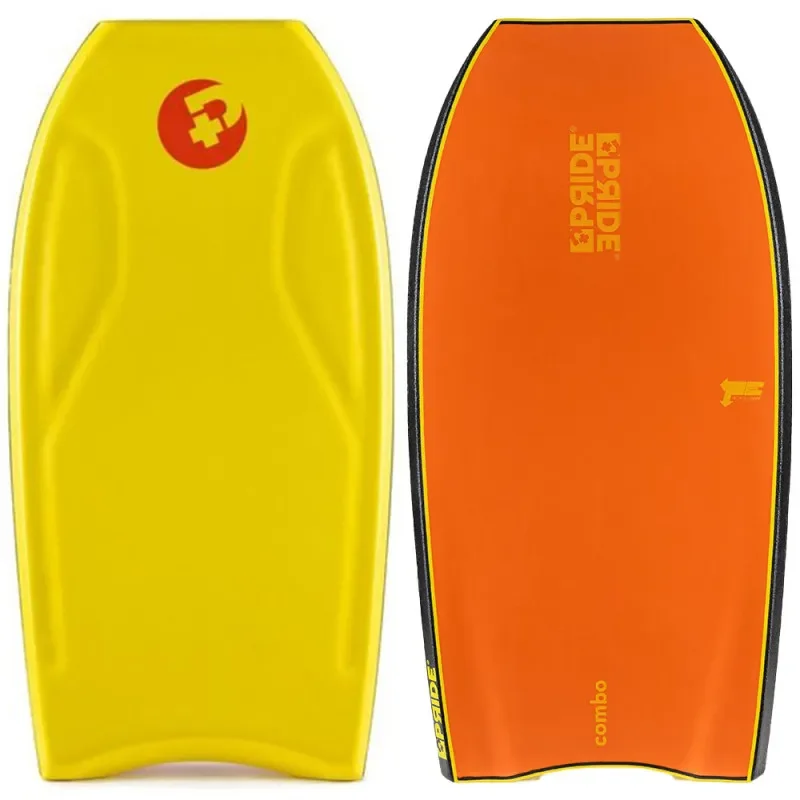 Bodyboard pride the combo pe hrc jaune orange Super Prix