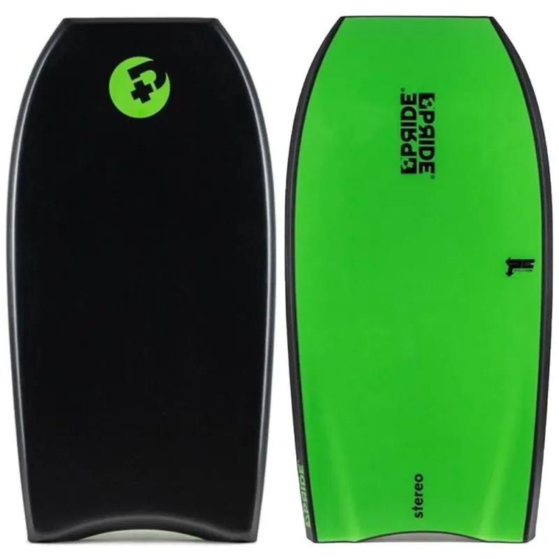 Bodyboard pride the stereo pe hrc noir vert Meilleure Vente