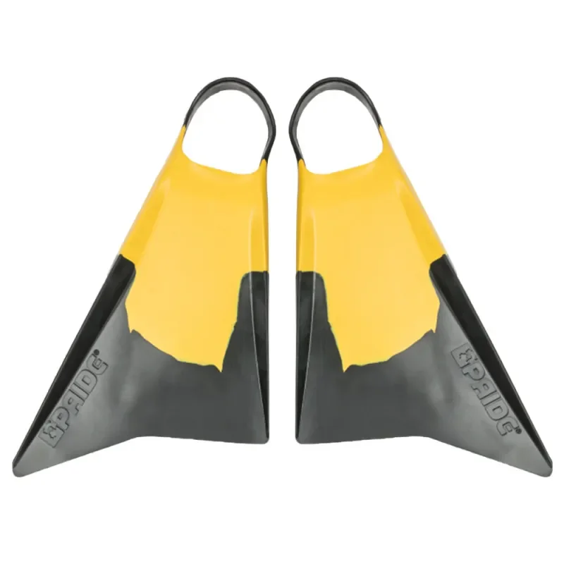 Seulement Aujourd'hui Palmes bodyboard the vulcan v2 gris jaune noir