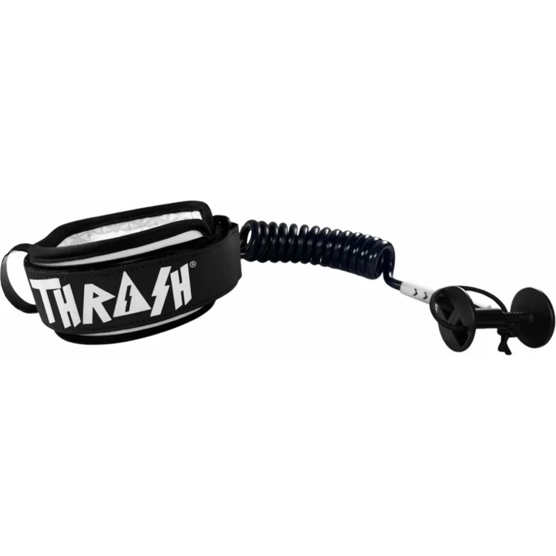 Leash de bodyboard Thrash X6 Ergo Black/White Retour Gratuit