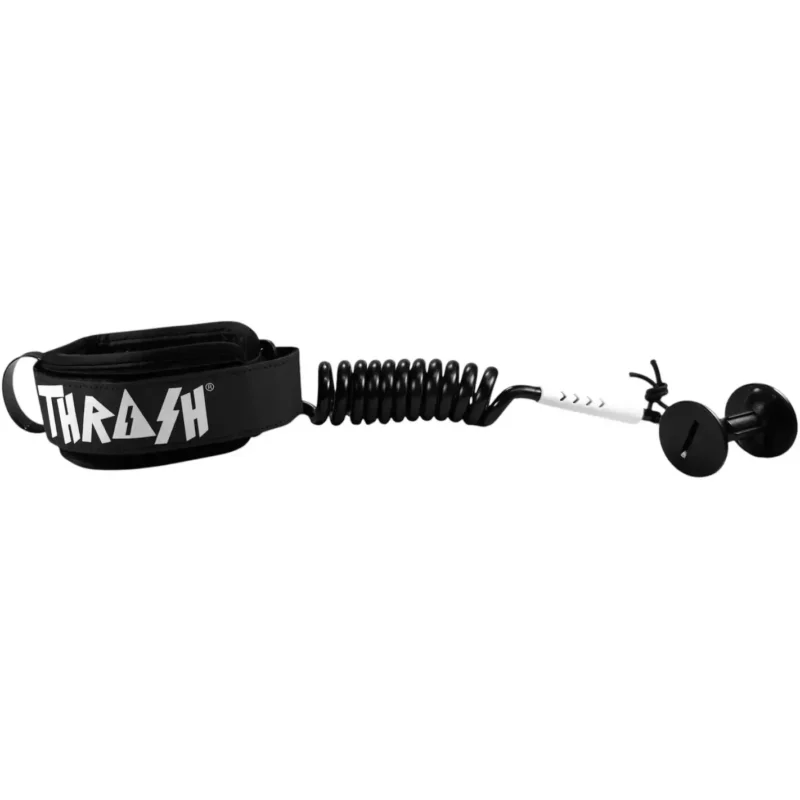 Leash de bodyboard Thrash 9mm Ultra Series Black/White Quantité Limitée