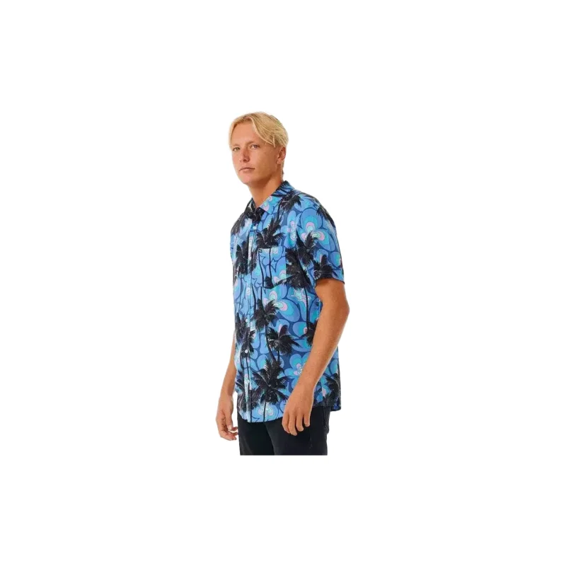 Satisfait Ou Remboursé Chemise Rip Curl Barrel Killa Blue Yonder