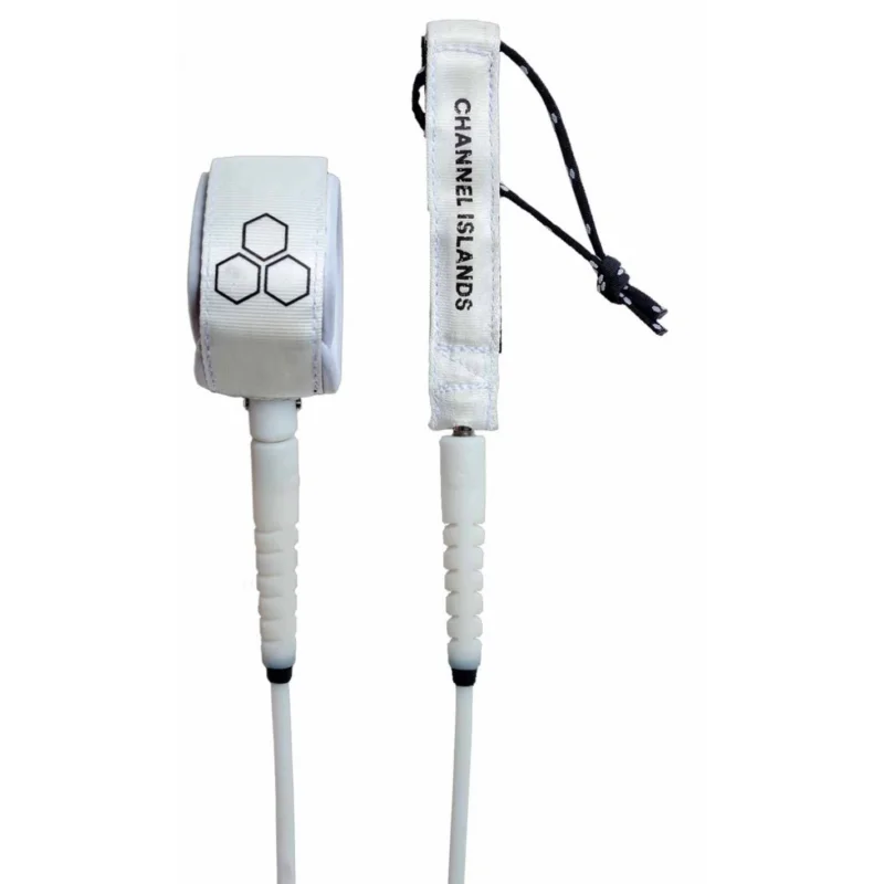 Leash de surf Channel Island Everyday Mickey February White Prix Réduit