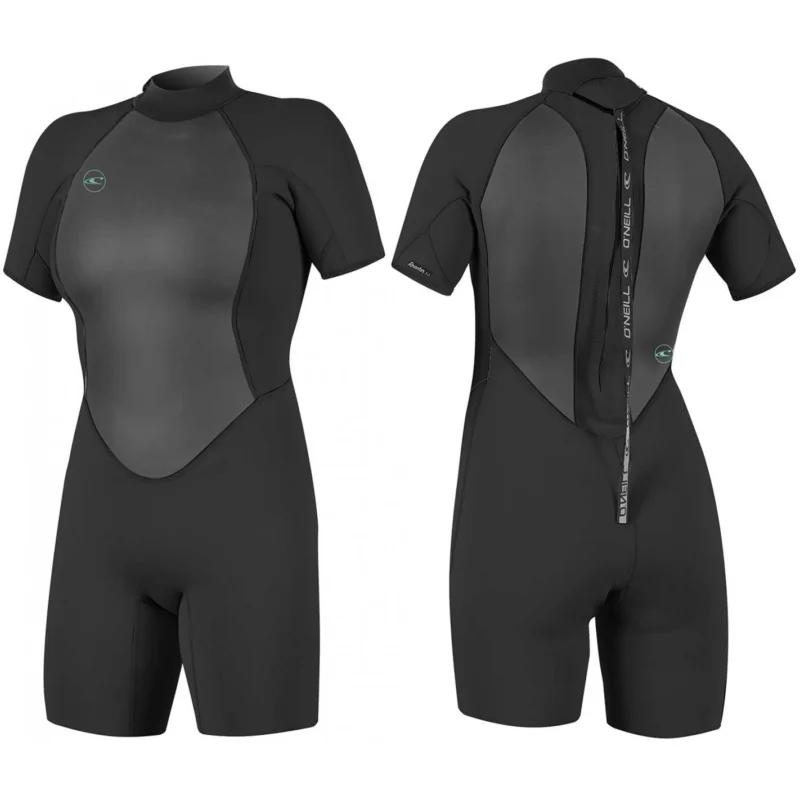 Shorty O´Neill Reactor 2mm Womens Black/Black Prix Choc