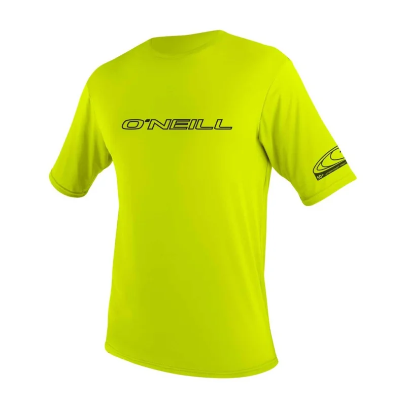 Tee-Shirt UV O´Neill Basic Skins Lime Produit De Marque