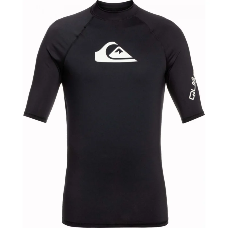 Lycra Quiksilver All Time SS Junior Black Certifié
