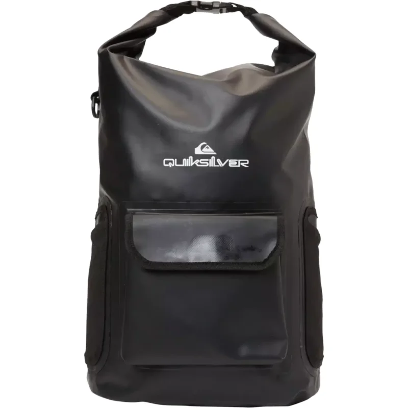 Expédié Aujourd'hui sac à dos étanche quiksilver sea stash Black 22L