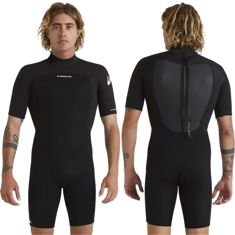 Shorty quiksilver prologue 2mm SS Black Promotion Saisonnière
