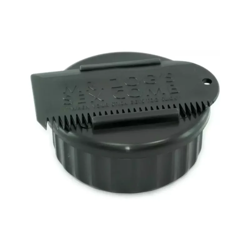 Nouvel Arrivage Boite à wax Sex Wax Container+comb Black/Black