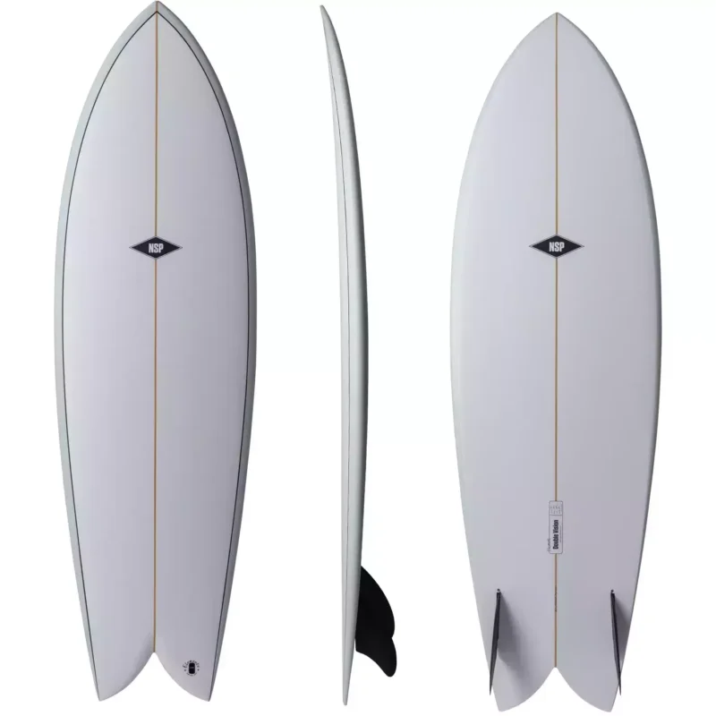 Promotion Saisonnière Planche de surf NSP Double Vision Blue Powder