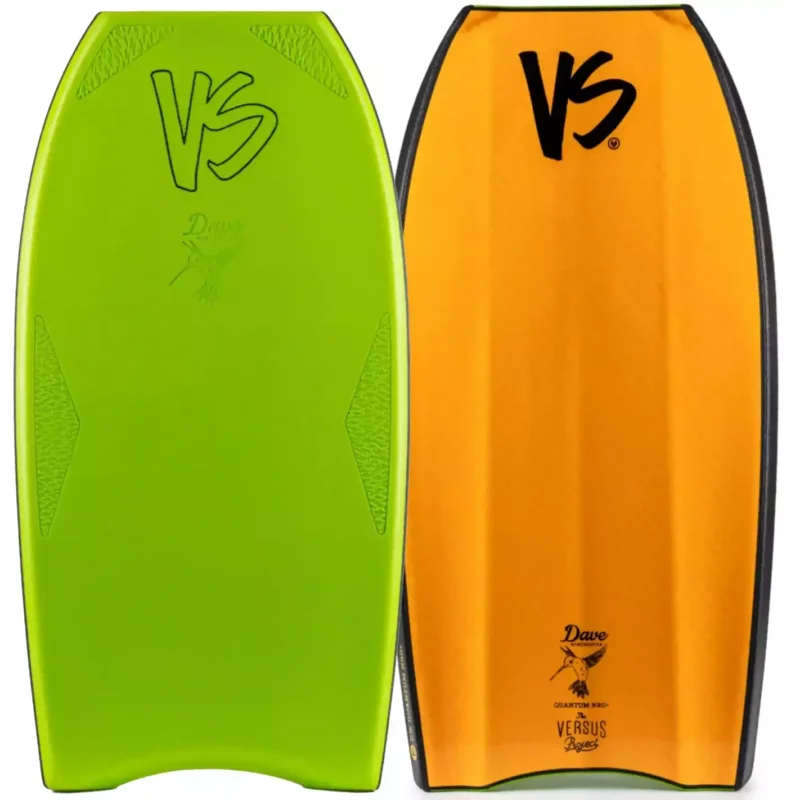 Satisfait Ou Remboursé bodyboard Versus Dave Winchester Quantum NRG Griptech Bright Green/Orange