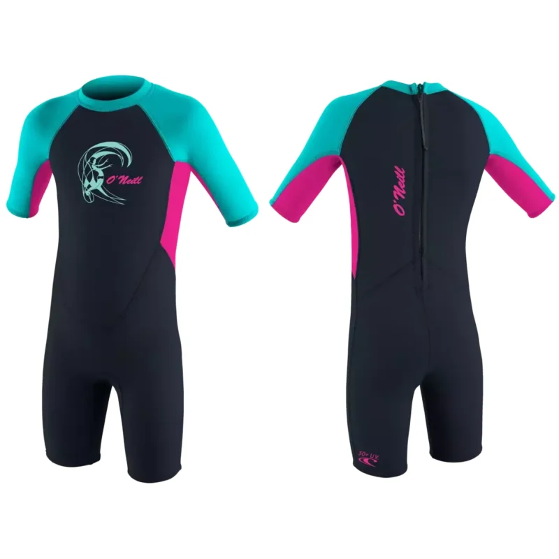 Combinaison shorty enfant O´Neill Reactor Slate/Berry/Lightaqua Vente Directe