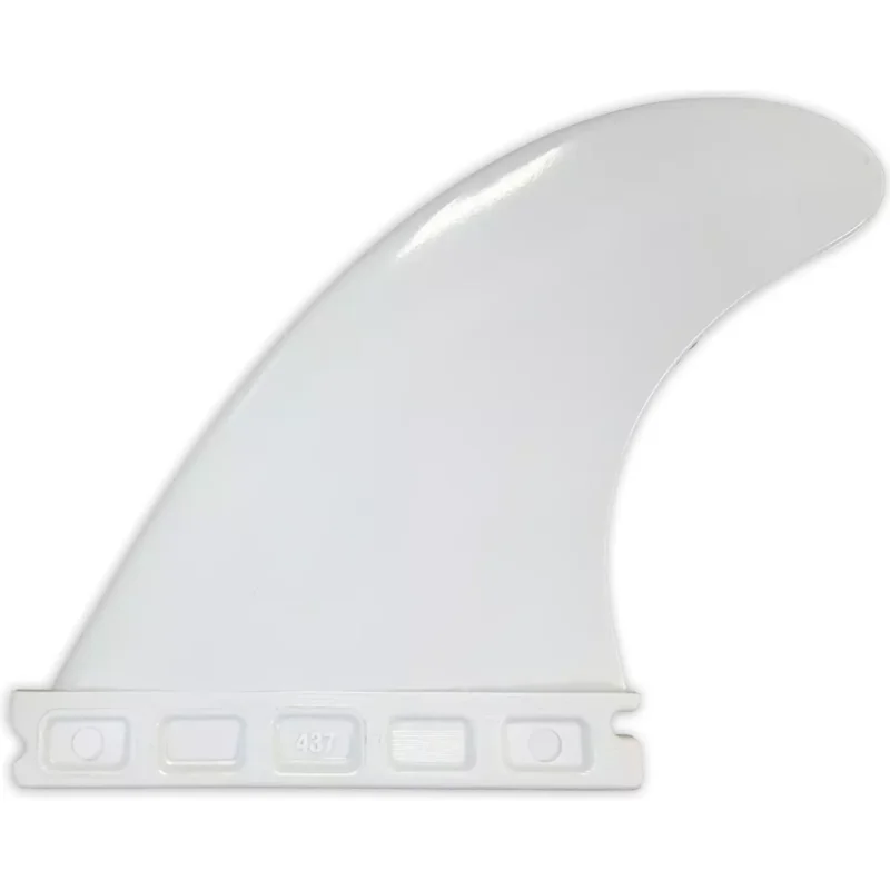 Populaire Ailerons de surf M-Fins Glass Flex Single Tab White