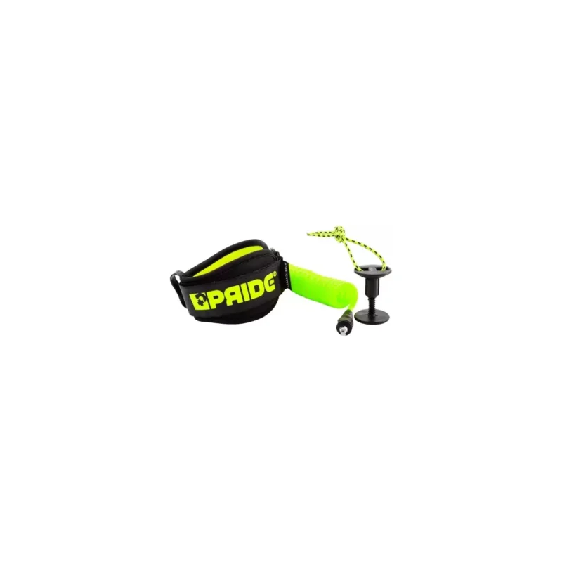 Paiement Sécurisé Leash de Bodyboard Pride Pierre Louis Costes Biceps fluro Yellow