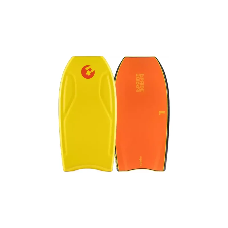 Bodyboard Pride Combo PE HD Recycled Yellow/ Orange Vente Directe