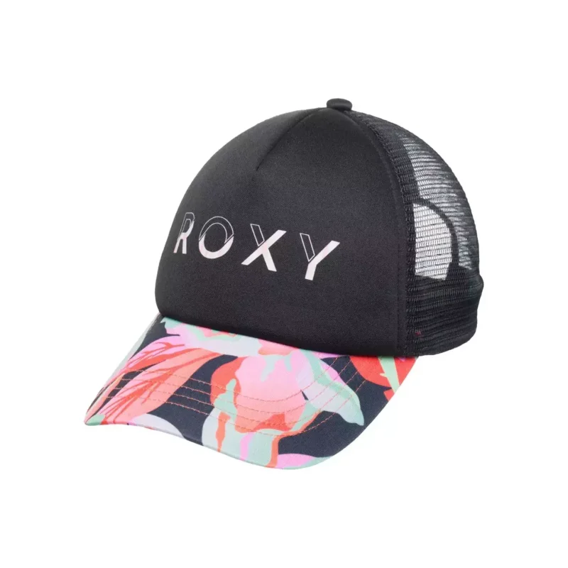 Remise Casquette Roxy Honey Coconut Anthracite The Moves Floral