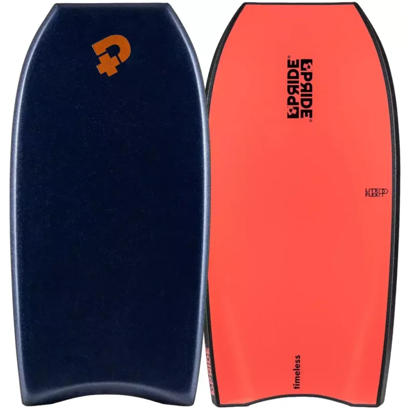 Offre Spéciale Bodyboard Pride Timeless Liteflex PP + HD Midnight Blue/ Coral Red