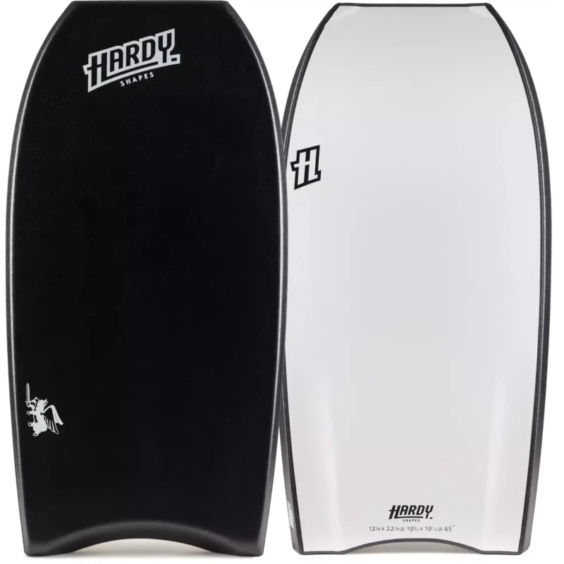 Offre Spéciale Planche de bodyboard Hardy Shapes Corgie PP Volume + Black/White