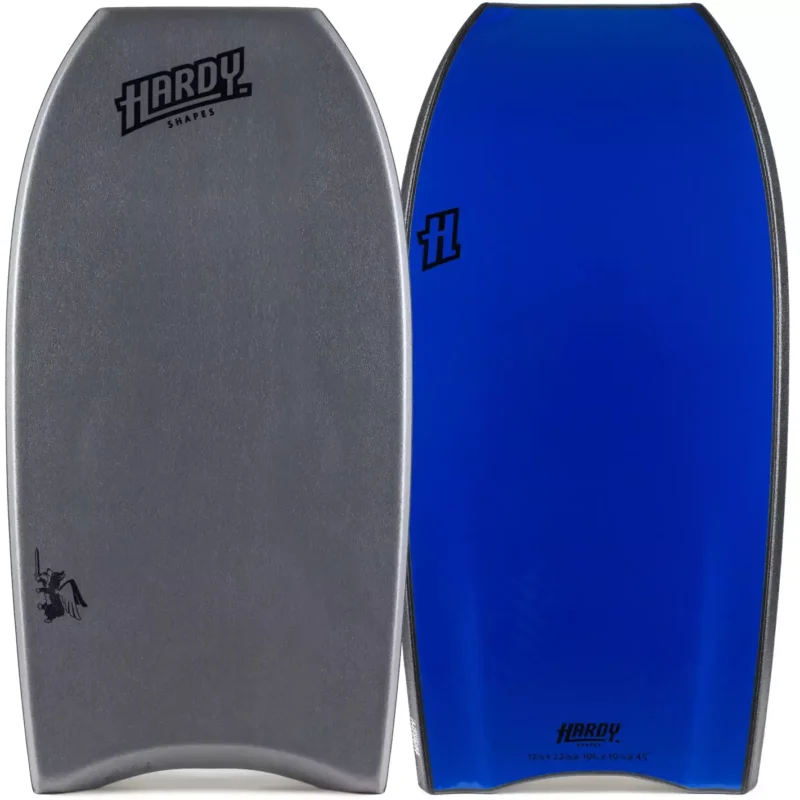 Planche de bodyboard Hardy Shapes Corgie PP Volume + Grey/Electric Blue Offre Du Jour