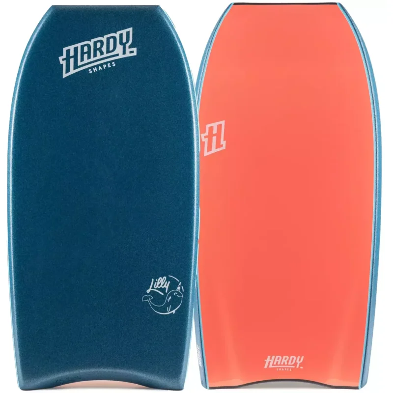 Planche de bodyboard Hardy Shapes Lilly Charger PE Sea Green/Coral Populaire