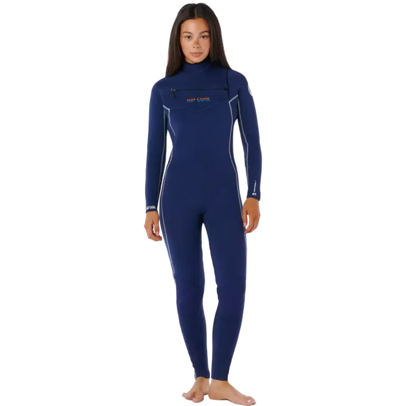 Bon Marché Combinaison Rip Curl Dawn Patrol 3/2mm Women CZ Navy