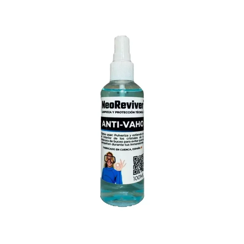 Anti-buée NeoReviver pour plongée en spray de voyage 100ml Nouvelle Collection