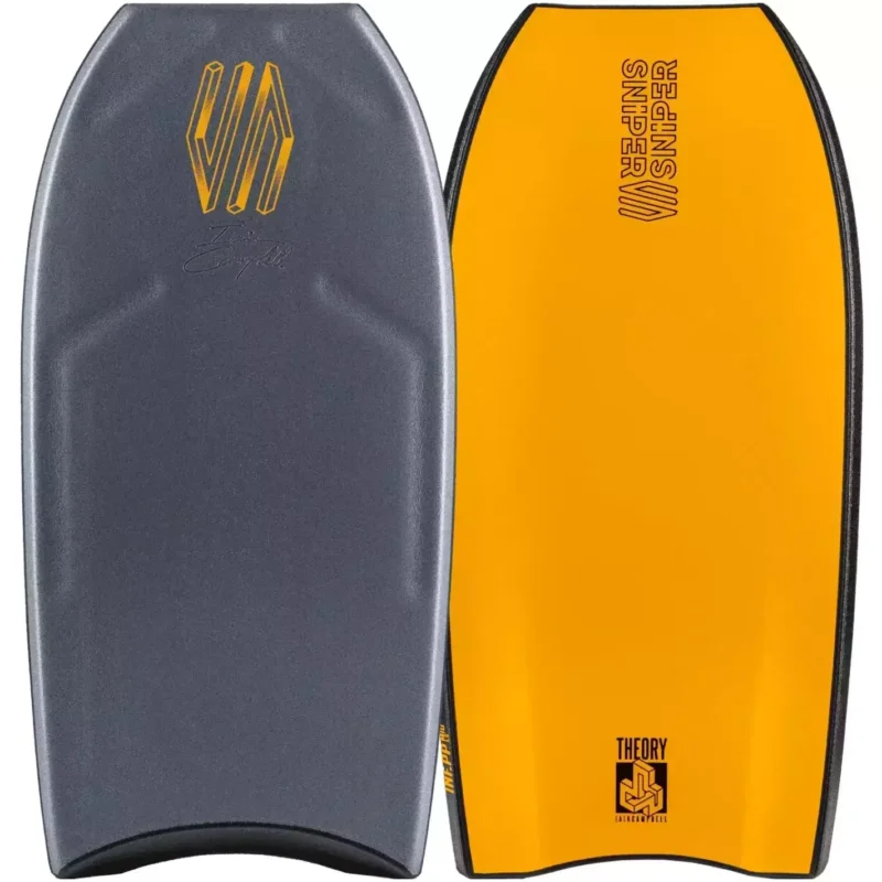 Expédition Rapide Planche de Bodyboard Sniper Iain Campbell Theory Infinity PP Dark Grey/Tangerine