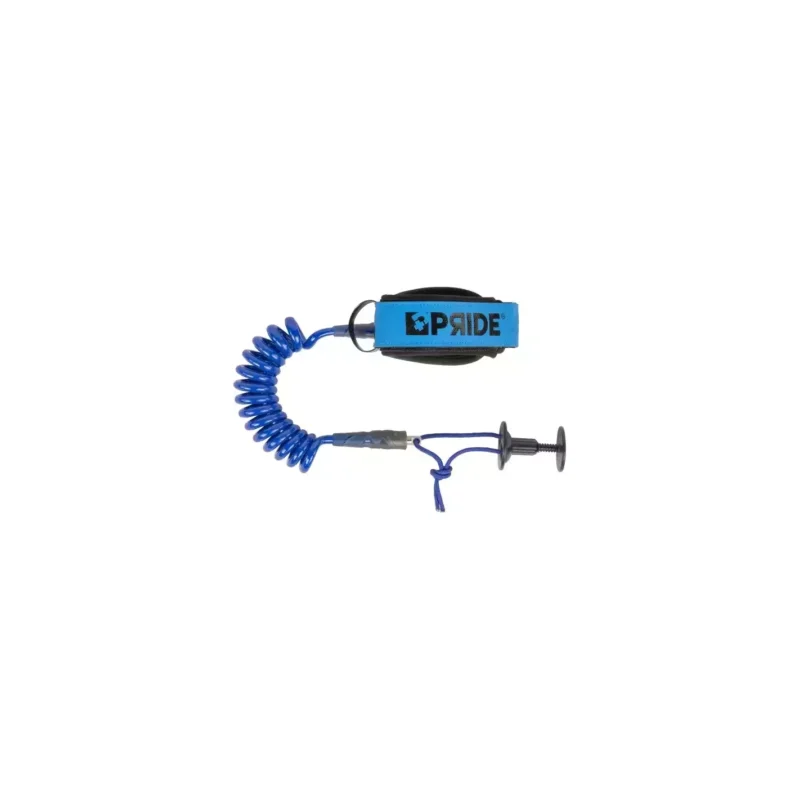 Leash de Bodyboard Pride Rugged LTD Tristan Biceps Electric Blue Soldes