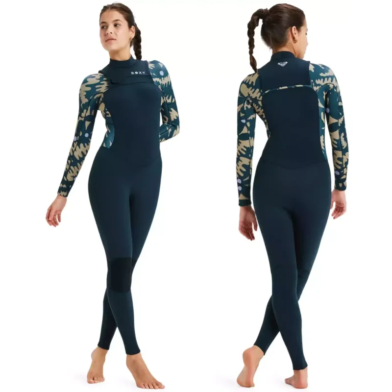 Combinaison Roxy Swell Natural 4/3mm FZ Black Floral Commande En Gros