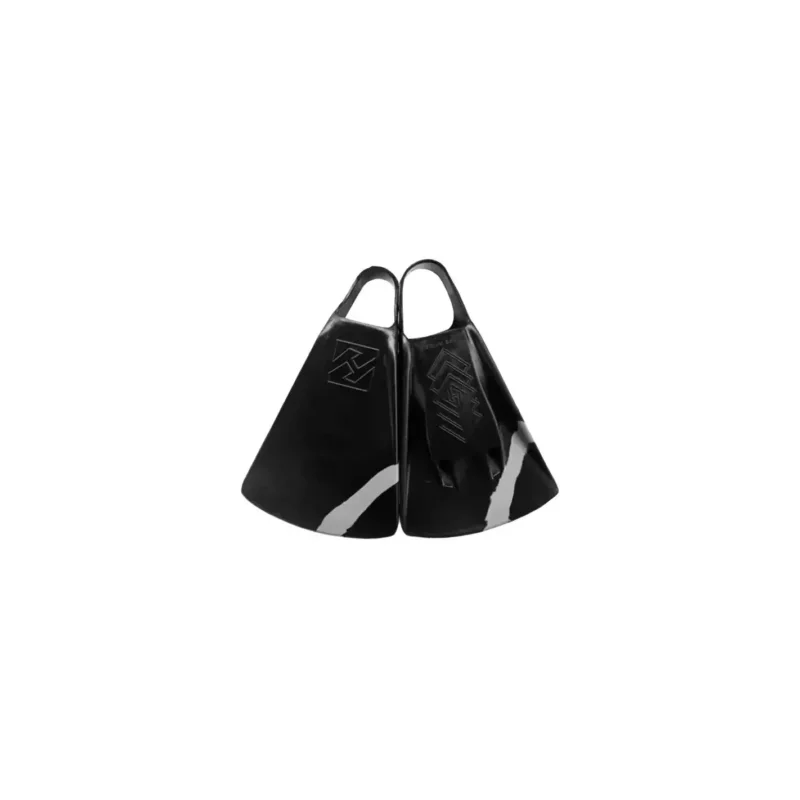 Dernier Modèle Palmes de bodyboard Hubboards Dubb Zero New Black/Grey