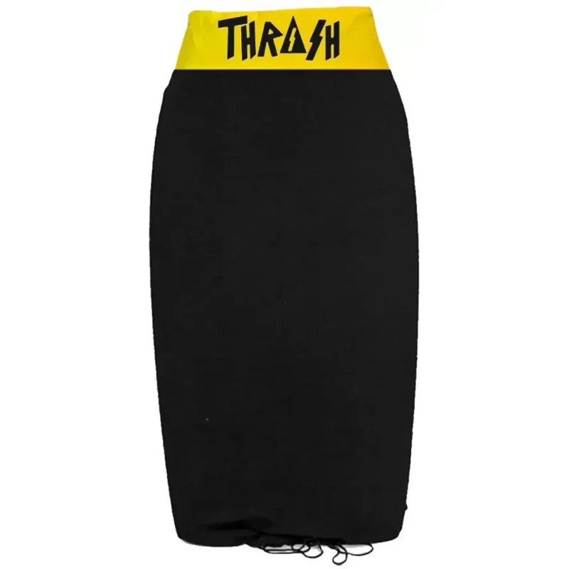 Authentique Housse bodyboard chaussette Thrash Black/Yellow