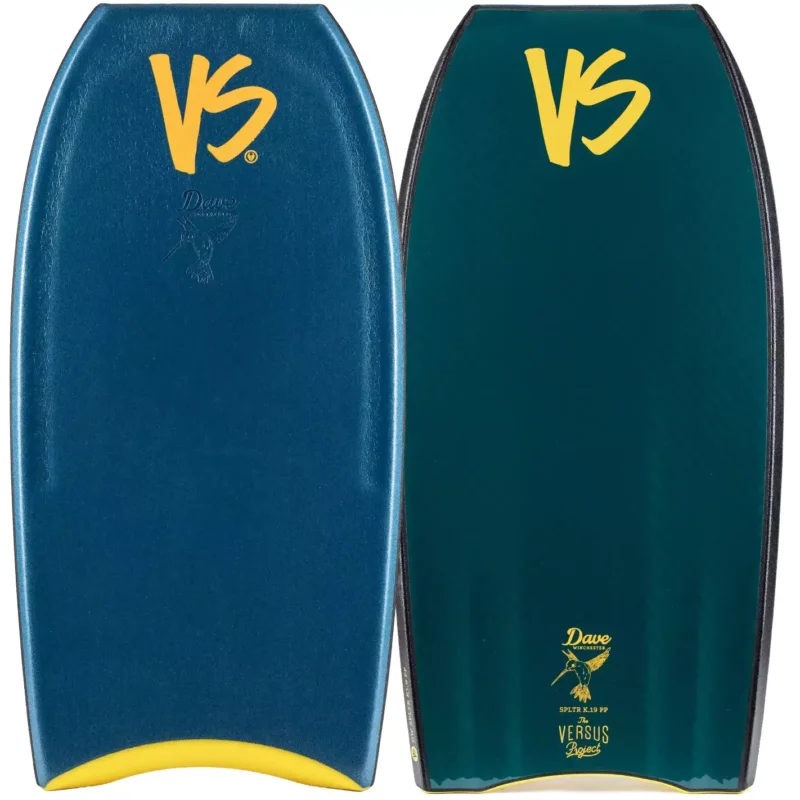 Planche de bodyboard VS Dave Winchester Splitter K19 PP Deep Sea Green/Mallard/Green Dernier Modèle