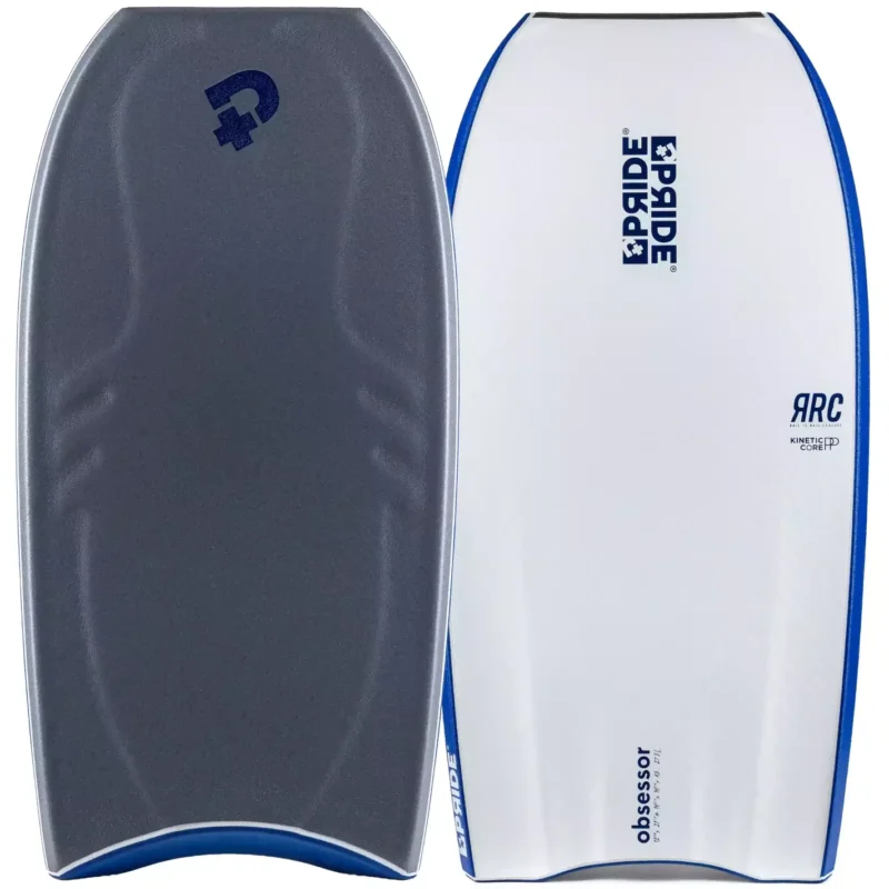 Bodyboard Pride Obsessor PP RRC Gunmetal Grey/White Commande En Gros