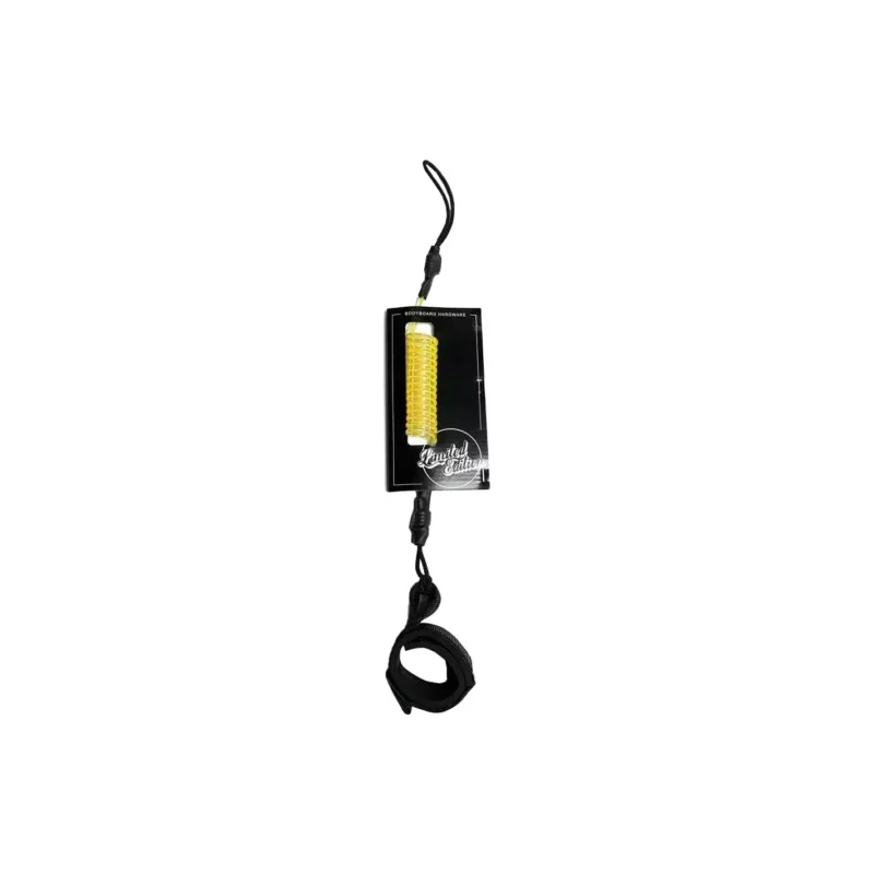 Commander Vite Leash bodyboard Limited Edition Pro biceps Yellow