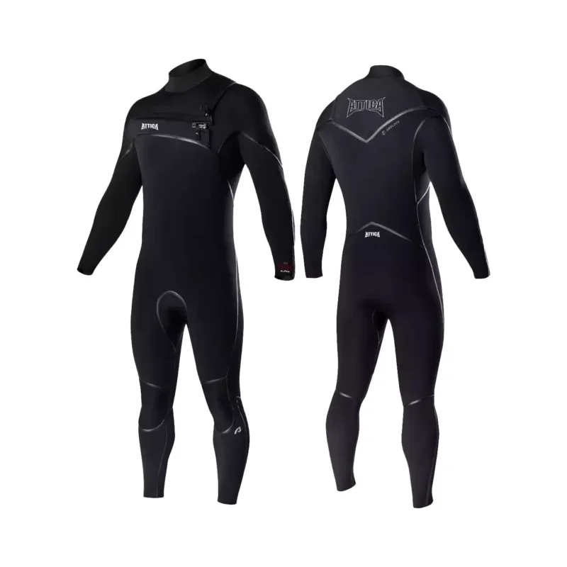 Combinaison Attica Alpha 3/2mm CZ Steamer Black Offre Spéciale