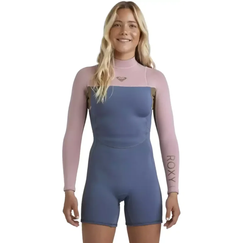 Meilleur Prix Combinaison Roxy Prologue+ LS 2/2mm Ash